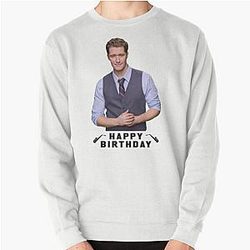 Happy Birthday Matthew Morrison Pullover Sweatshirt