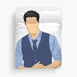 Matthew Morrison illustrated Duvet Cover