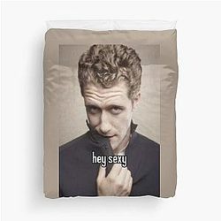 Hey Matthew Morrison Duvet Cover