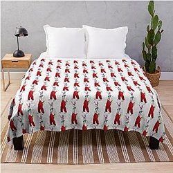Matthew Morrison rabbit costume hate crime Throw Blanket