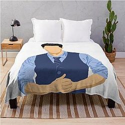 Matthew Morrison Illustrated Throw Blanket