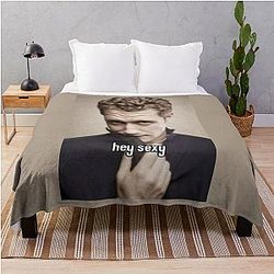 Hey Sexy Matthew Morrison Throw Blanket