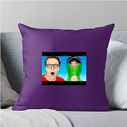 Brand-Safe Entertainer Matt Slay Pillows Cover