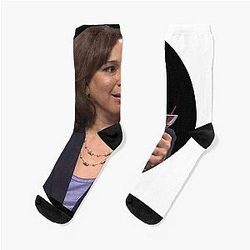 Maya Rudolph as Kamala Harris with Socks