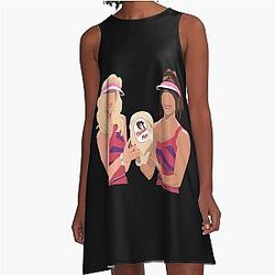 SNL Super Showcase (Maya Rudolph and Kristen Wiig)  A-Line Dress