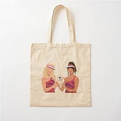 SNL Super Showcase Maya Rudolph and Kristen Wiig Cotton Tote Bag