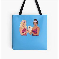 SNL Super Showcase (Maya Rudolph and Kristen Wiig) Sticker Tote Bag