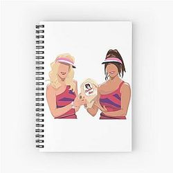 SNL Super Showcase with Maya Rudolph and Kristen Wiig Spiral Notebook