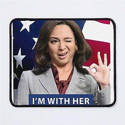 Kamala Harris and Maya Rudolph Mouse Pad