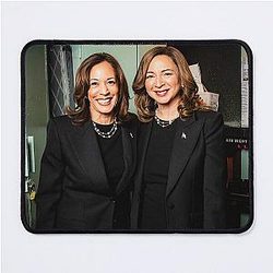 Maya Rudolph and Kamala Harris Mouse Pad