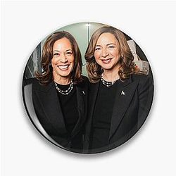 Maya Rudolph and Kamala Harris Pin Society
