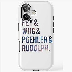 Women of SNL (Tina Fey, Kristen Wiig, Amy Poehler, Maya Rudolph) iPhone Case