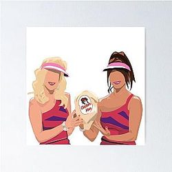 SNL SuperShowcase (Maya Rudolph and Kristen Wiig) Poster
