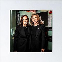 Maya Rudolph and Kamala Harris Poster