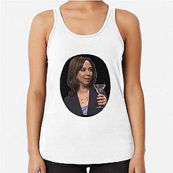 Maya Rudolph as Kamala Harris in Martini Racerback Tank Top