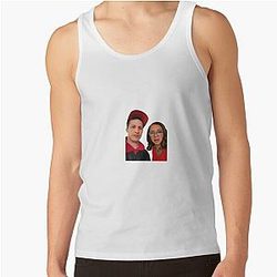 Andy Samberg and Maya Rudolph Red Tank Top