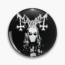 Mayhem - Norway Band - Original Logo - Fanart In Memory of Per Yngve Ohlin - aka Dead Pin