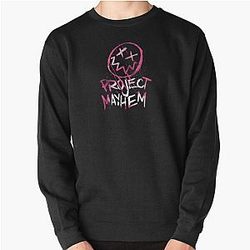 Pink Project Mayhem Pullover Sweatshirt