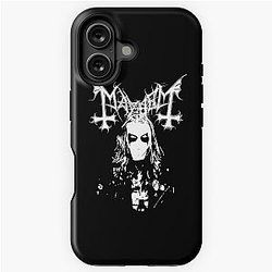 Mayhem - Norway Band - Original Logo - Fanart In Memory of Per Yngve Ohlin - aka Dead iPhone Tough Case