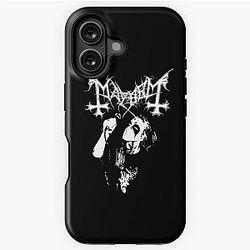 Mayhem - Norway Band - Original Logo - Fanart In Memory of Per Yngve Ohlin - Dead iPhone Tough Case