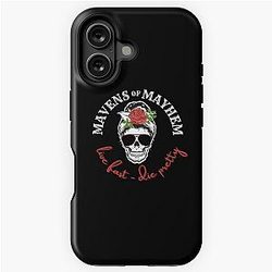 Mavens of Mayhem - White Lettering iPhone Tough Case
