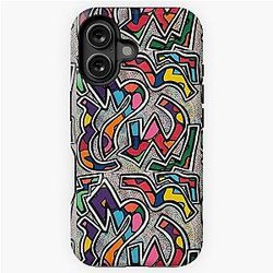 MULTICOLOR MAYHEM iPhone Tough Case
