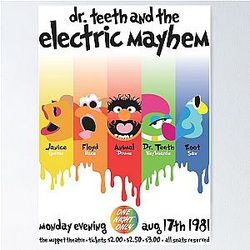 Dr. Teeth and the Electric Mayhem Poster