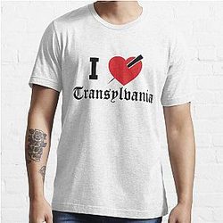 I Love Transylvania - Dawn of the Black Hearts - Mayhem recreation tee Essential T-Shirt