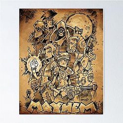 Borderlands 3 - Mayhem Poster