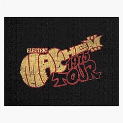 Electric mayhem Tour 1975  Jigsaw Puzzle