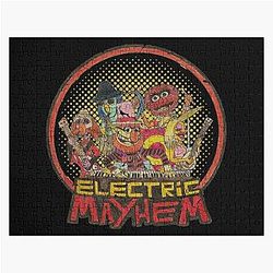 Electric mayhem Tour 2021 Shirt Funny Gifts Jigsaw Puzzle