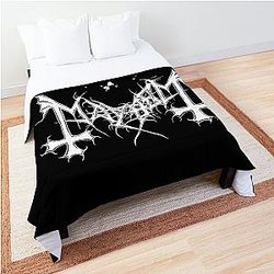 Mayhem - Norway Band - Original Logo - Fanart  Comforter