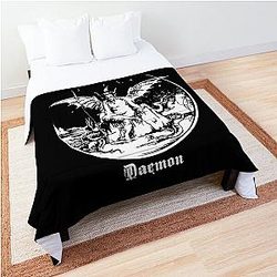 Mayhem - Norway Band - Original Logo - Fanart - Daemon Album Cover Comforter