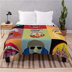 Dr. Teeth and the Electric Mayhem Throw Blanket