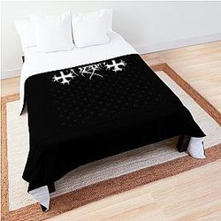 Mayhem Norway Band Original Logo Fanart  Comforter