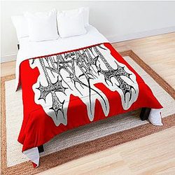 Mayhem big logo Comforter