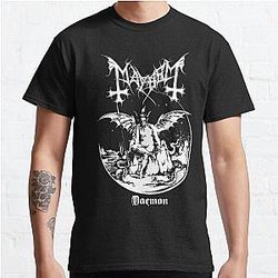 Mayhem - Norway Band - Original Logo - Fanart - Daemon Album Cover Classic T-Shirt