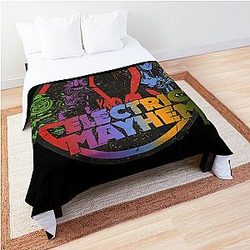 Electric Mayhem Retro  Comforter