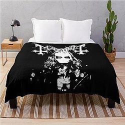 Mayhem - Norway Band - Original Logo - Fanart In Memory of Per Yngve Ohlin - aka Dead Throw Blanket