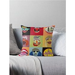 Dr. Teeth and the Electric Mayhem Throw Pillow