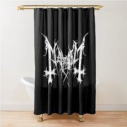 Mayhem - Norway Band - Original Logo - Fanart  Shower Curtain