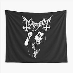 Mayhem - Bande Norvège - Logo original - Fanart en mémoire de Per Yngve Ohlin - Dead Tapestry