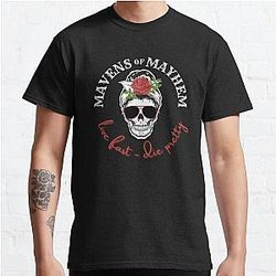 Mavens of Mayhem - White Lettering Classic T-Shirt