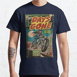 Mayhem at 180mph - Days Gone fan art comic cover  Classic T-Shirt