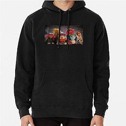 Dr. Teeth and the Electric Mayhem Sticker Pullover Hoodie