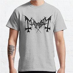 Mayhem - Norway Band - Original Logo - Fanart - Black Edition Classic T-Shirt