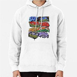 Teenage Mutant Ninja Turtles Mutant Mayhem Graffiti Names , Pullover Hoodie