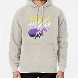 TheyThem Mayhem - Nonbinary Flag Pullover Hoodie