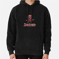 Adorable Mayhem with Quote Pullover Hoodie