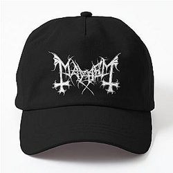 Mayhem - Norway Band - Original Logo - Fanart  Dad Hat